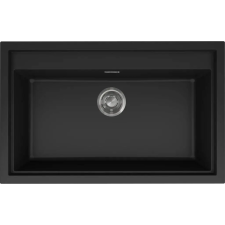  ELLECI LKS13086 - Mosogatótálca Sintesi 130 K86 Black inox tartozékokkal mosogatótálca