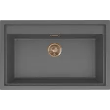  ELLECI LKS13099BRZ - Mosogatótálca Sintesi 130 K99 Concrete bronz tartozékokkal mosogatótálca