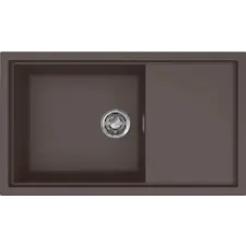  ELLECI LKS41087 - Mosogatótálca Sintesi 410 K87 Cocoa inox tartozékokkal mosogatótálca