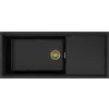  ELLECI LKS51086GLD - Mosogatótálca Sintesi 510 K86 Black arany tartozékokkal