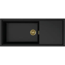  ELLECI LKS51086GLD - Mosogatótálca Sintesi 510 K86 Black arany tartozékokkal mosogatótálca