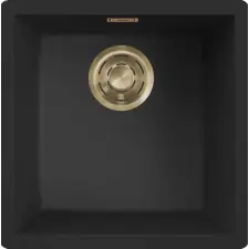  ELLECI LKZ10286GLD - Mosogatótálca Zen 102 K86 Black arany tartozékokkal mosogatótálca