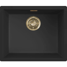  ELLECI LKZ10586F01GLD - Mosogatótálca Zen-F 105 K86 Black arany tartozékokkal mosogatótálca