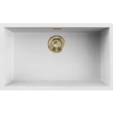 ELLECI LKZ13096GLD - Mosogatótálca Zen 130 K96 White arany tartozékokkal mosogatótálca