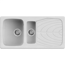 ELLECI Master 475 G68 Bianco Gránit mosogatótálca (LGM47568)Munkalapra szerelhető (LGM47568) mosogatótálca