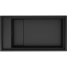 ELLECI - Mosogatótálca Dialogo 360 Workstation Keratek K86 Black inox tartozékokkal mosogatótálca
