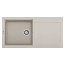ELLECI - Mosogatótálca Easy 480 100x50 Granitek egymedence + csepptálca G39 Bianco soft mosogatótálca
