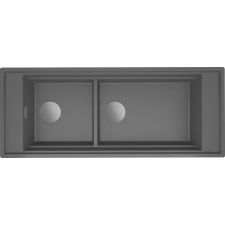 ELLECI - Mosogatótálca Mixology 590 1140x392 Keratek K99 Dark Grey inox tartozékokkal mosogatótálca
