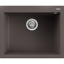 ELLECI - Mosogatótálca Quadra 110 61x50 Keratek 1 m. K87 Cocoa mosogatótálca