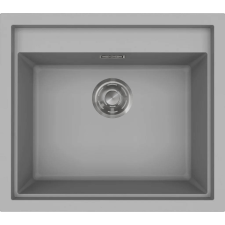 ELLECI - Mosogatótálca Sintesi 105 Keratek K99 Dark Grey inox tartozékokkal mosogatótálca