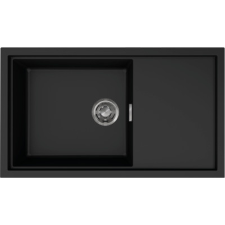 ELLECI - Mosogatótálca Sintesi 410 K86 Black inox tartozékokkal mosogatótálca