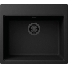 ELLECI - Mosogatótálca Time 105 G40 nero fekete tartozékokkal (LG210540BKM) mosogatótálca