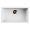 ELLECI - Mosogatótálca Zen-F 130 K96 White bronz tartozékokkal