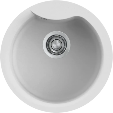 ELLECI OUTLET - Mosogatótálca Ego ROUND G68 Bianco - Kiállított bemutató termék! mosogatótálca