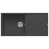 ELLECI Unico 480 G59 Antracite Gránit mosogatótálca (LGU48059)Munkalapra szerelhető