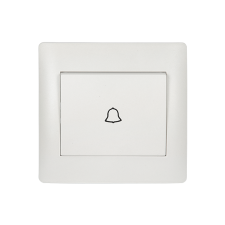 Elmark 11181 RÍM CSENGŐKAPCSOLÓ FEHÉR METÁL villanyszerelés