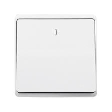 Elmark 190864/WH LONDON EGYGOMBOS KÉTÁLLÁSÚ KAPCSOLÓ FEHÉR villanyszerelés