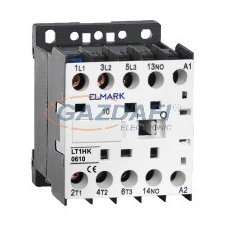 Elmark 23062 kontaktor LT1- K0610 6A 400V 1ny villanyszerelés