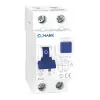 Elmark 40274A kombinált védőkapcsoló beépített túláramvédelemmel RCBO EL JEL4A 6kA 2P 40A/30mA