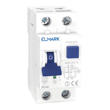 Elmark 40274AELEKTRONIKUS JEL4A 6kA 2P 40A/30mA RCBOJEL4A villanyszerelés