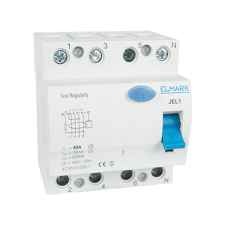 Elmark 40481ÁRAMVÉDŐ KAPCSOLÓ JEL1 4P 80A/30MAJEL1 villanyszerelés