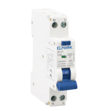 Elmark 40503AELEKTRONIKUS DPN JEL9A 6kA 2P 20A/30mA RCBOJEL9A villanyszerelés