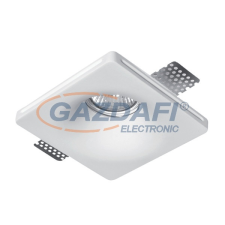 Elmark 92GDL10S GYPSUM spot lámpa szögletes süllyesztett GU10 230V max. 20W 120X120mm világítás