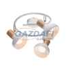 Elmark 955ADDY3/WH "Addy" falon kívüli spot lámpa, 3xE14, fehér/fa, 250x165mm, A++-E