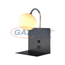 Elmark 955BETTY1W/BL BETTY fali lámpa 1xG9 WITH USB fekete IP20 230V világítás