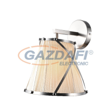 Elmark 955ELIZABETH1WL/NI ELIZABETH fali lámpa 1XE27 nikkel IP20 230V világítás