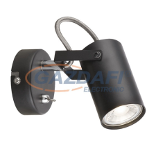 Elmark 955IZZY1W/BL IZZY SPOT 1xGU10 fekete kapcsolóval világítás