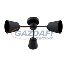 Elmark 955JUDY3/BL JUDY mennyezeti lámpa 3xE27 fekete IP20 230V világítás