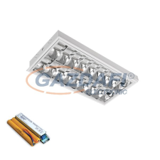 Elmark 9LBM260LEDCWE LENA-V 2X10W 6400K BM 30/600 lámpatest vészvilágítással világítás