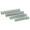 Elmark csavaros vezetékösszekötő, 12 tagú, 15A, 6mm2, fehér