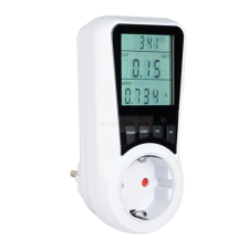 Elmark Digitális fogyasztásmérő 0-3680W 16A villanyszerelés