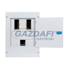 Elmark falon kívüli háromfázisú, fém elosztószekrény, 4 modul, 506x350x105mm, IP40 villanyszerelés