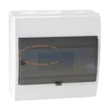 Elmark falon kívüli műanyag elosztódoboz, 12 modul, 1 sor, 270x214x93mm, IP55, fehér villanyszerelés