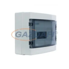 Elmark falon kívüli műanyag elosztódoboz, 8 modul, 1 sor, 210x215x100mm, IP65, fehér villanyszerelés
