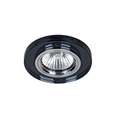 Elmark FEKETE ÜVEG KÖR SPOTVILÁGÍTÁS MR16 világítás