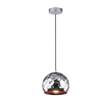 Elmark Hammer króm színű vintage csillár, félgömb alakú, 1xE27, IP20 világítás