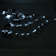 Elmark Karácsonyi LED háló fény 2x1,5m IP44 hideg fehér adapterrel karácsonyfa izzósor