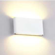 Elmark Kültéri LED-es fali lámpatest  2x6W  IP65 fehér ovál kültéri világítás