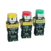 Elmark LED-es ipari nyomógomb, EL2-BW3671, 110V, 6A, kék
