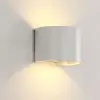 Elmark LED FALI LÁMPA KEREK 2X5W 4000K IP54 FEHÉR