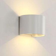 Elmark LED FALI LÁMPA KEREK 2X5W 4000K IP54 FEHÉR kültéri világítás