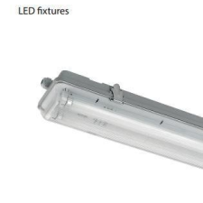 Elmark Led fénycsővel szerelt por és páramentes lámpatest 1x24W természetes fehér világítás