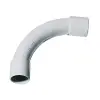 Elmark PVC hosszú könyök 90°, d=20mm, IP40, szürke