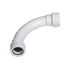 Elmark PVC könyök 90°, d=20mm, IP65, szürke villanyszerelés