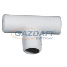 Elmark PVC T-cső, d=16mm, IP40, szürke villanyszerelés