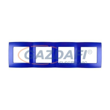 Elmark "City" négyes keret, kék villanyszerelés